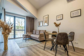 Live by the sea-apartment with river-view terrace at Gyvenu prie juros - Sventoji